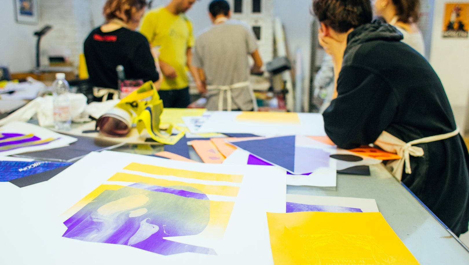 example of a workshop during Graphic Days Torino vol.03